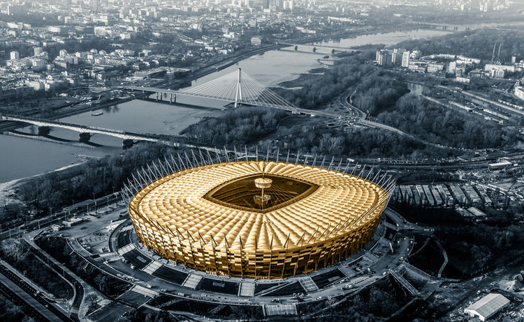 Nationalstadion In Warschau